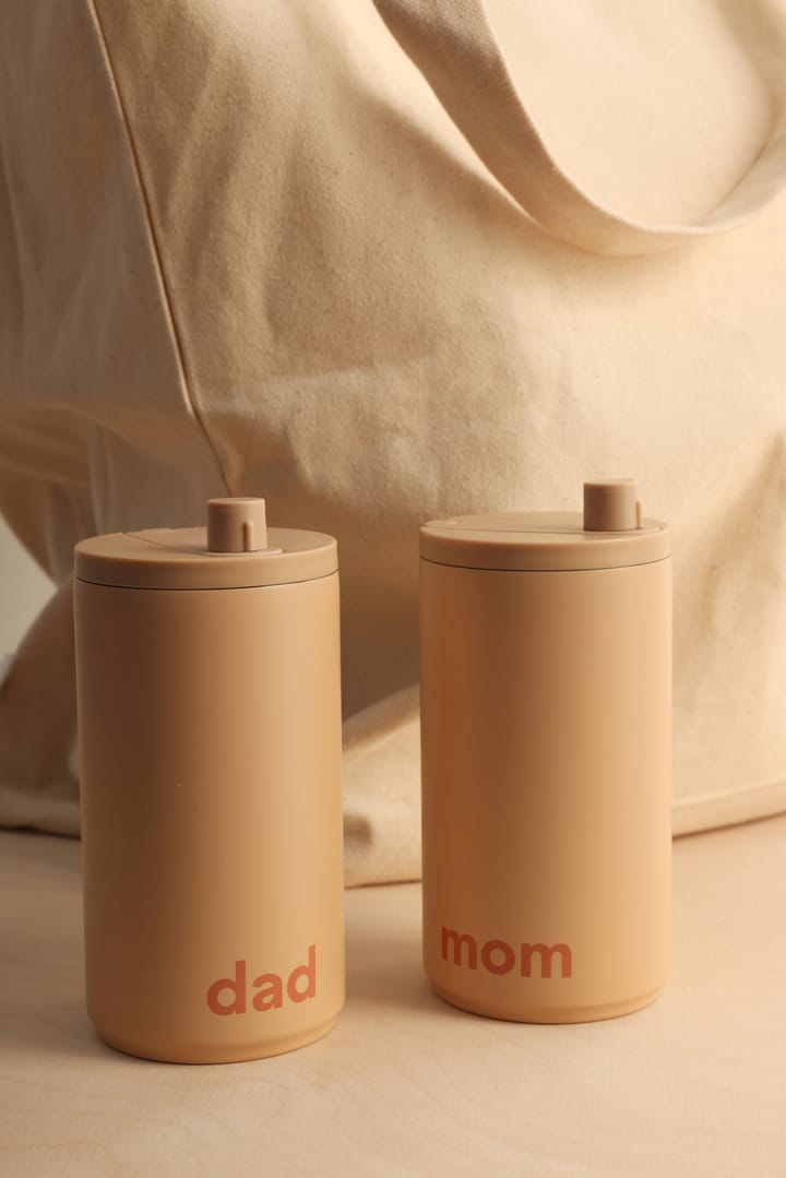 Design Letters トラベルマグ 35 cl, Dad-beige Design Letters | デザインレターズ