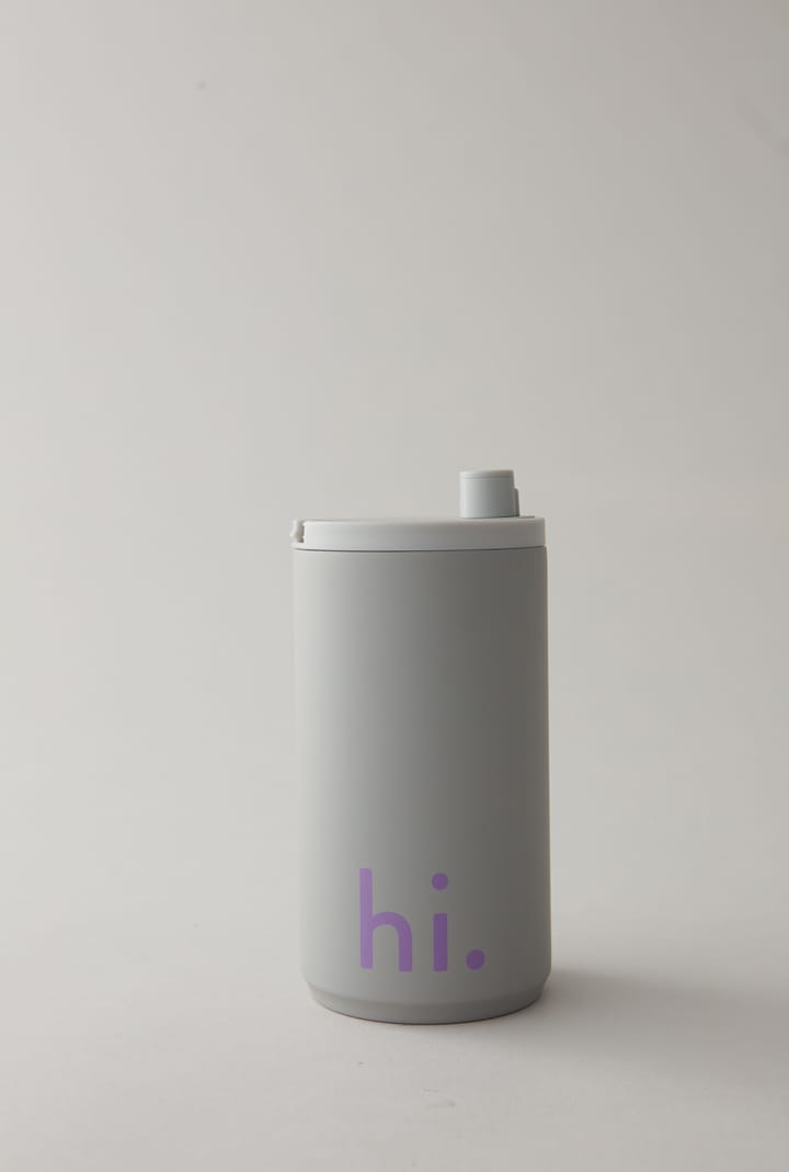 Design Letters トラベルマグ 35 cl, Hi-cool grey Design Letters | デザインレターズ