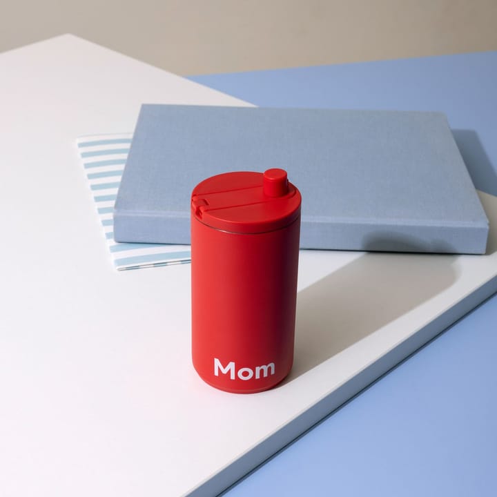 Design Letters トラベルマグ 35 cl, Mom-Coral Design Letters | デザインレターズ