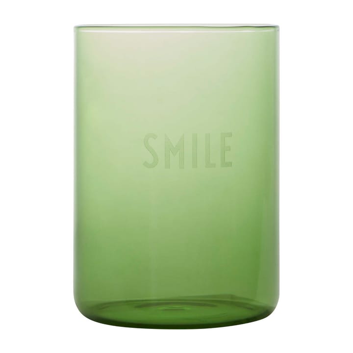 Design Letters フェイバリットグラス 35 cl - Smile-green - Design Letters | デザインレターズ