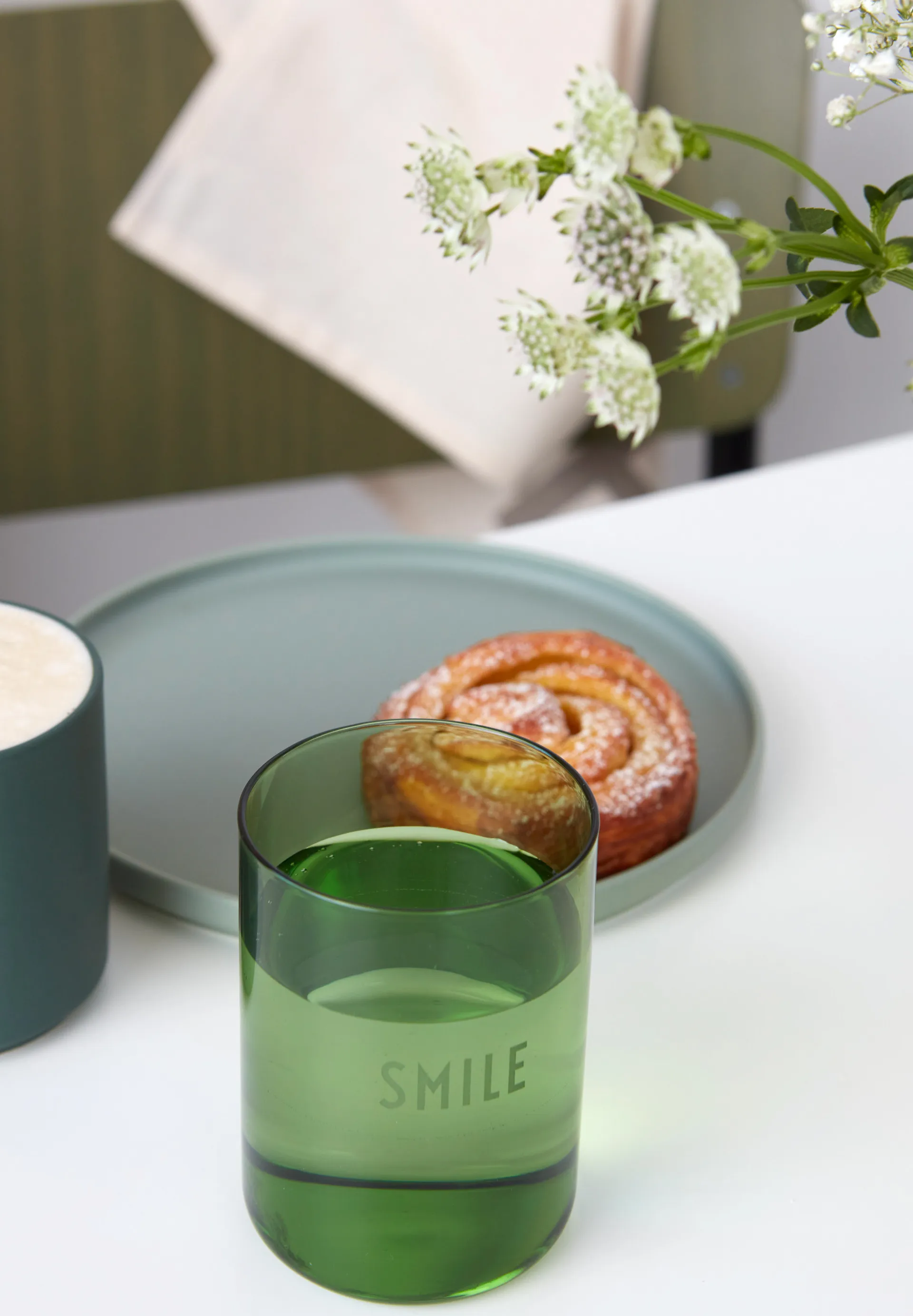 Design Letters フェイバリットグラス 35 cl, Smile-green Design Letters | デザインレターズ