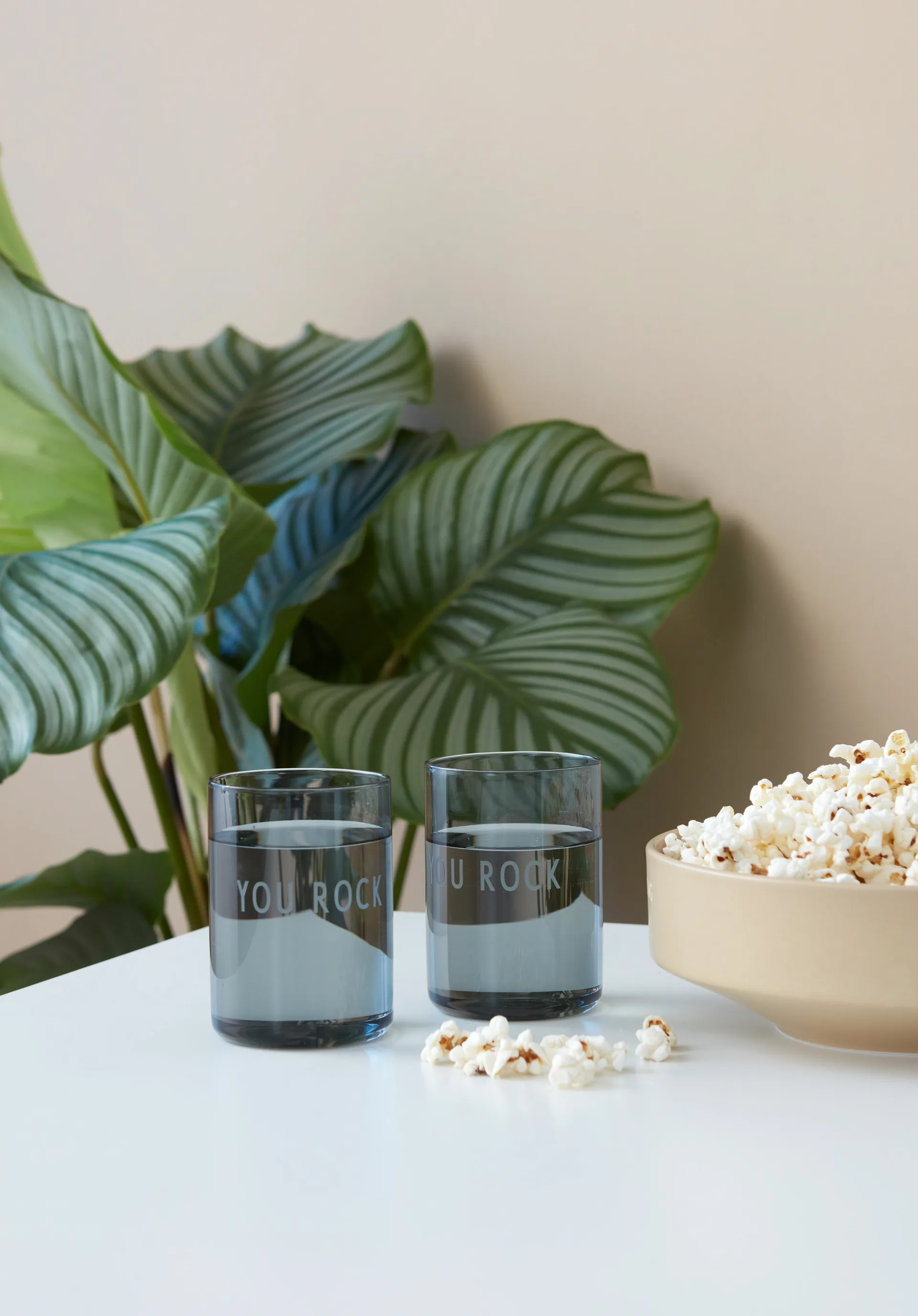 Design Letters フェイバリットグラス 35 cl, You rock-black Design Letters | デザインレターズ