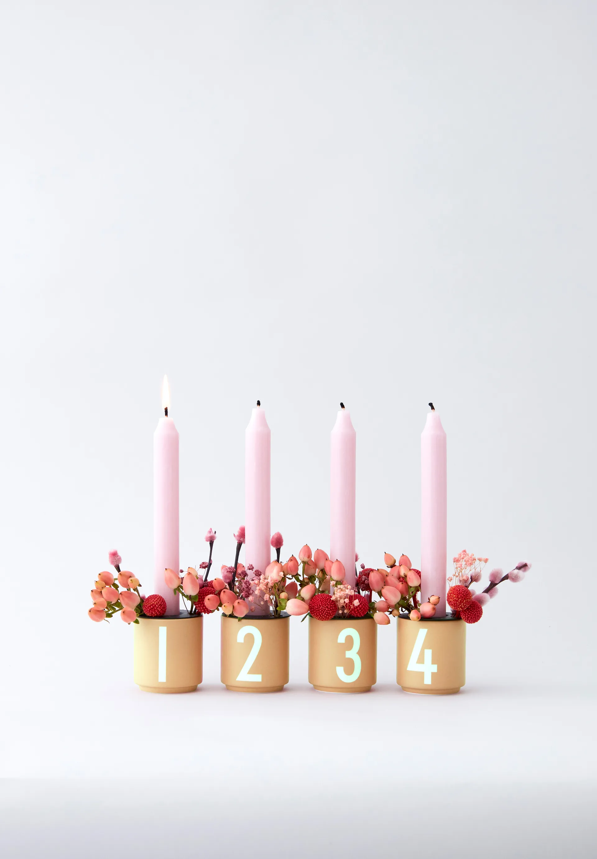 Design Letters エスプレッソカップ 4パック, Beige Design Letters | デザインレターズ