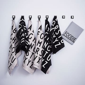 Design Letters キッチンタオル 40x60 cm 2パック - Black - Design Letters | デザインレターズ