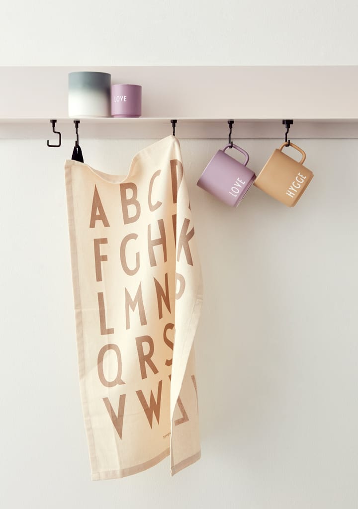 Design Letters キッチンタオル 40x60 cm 2パック, Off white Design Letters | デザインレターズ