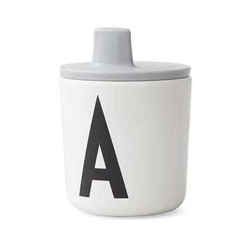 Design Letters beak 蓋 to メラミン カップ - grey - Design Letters | デザインレターズ