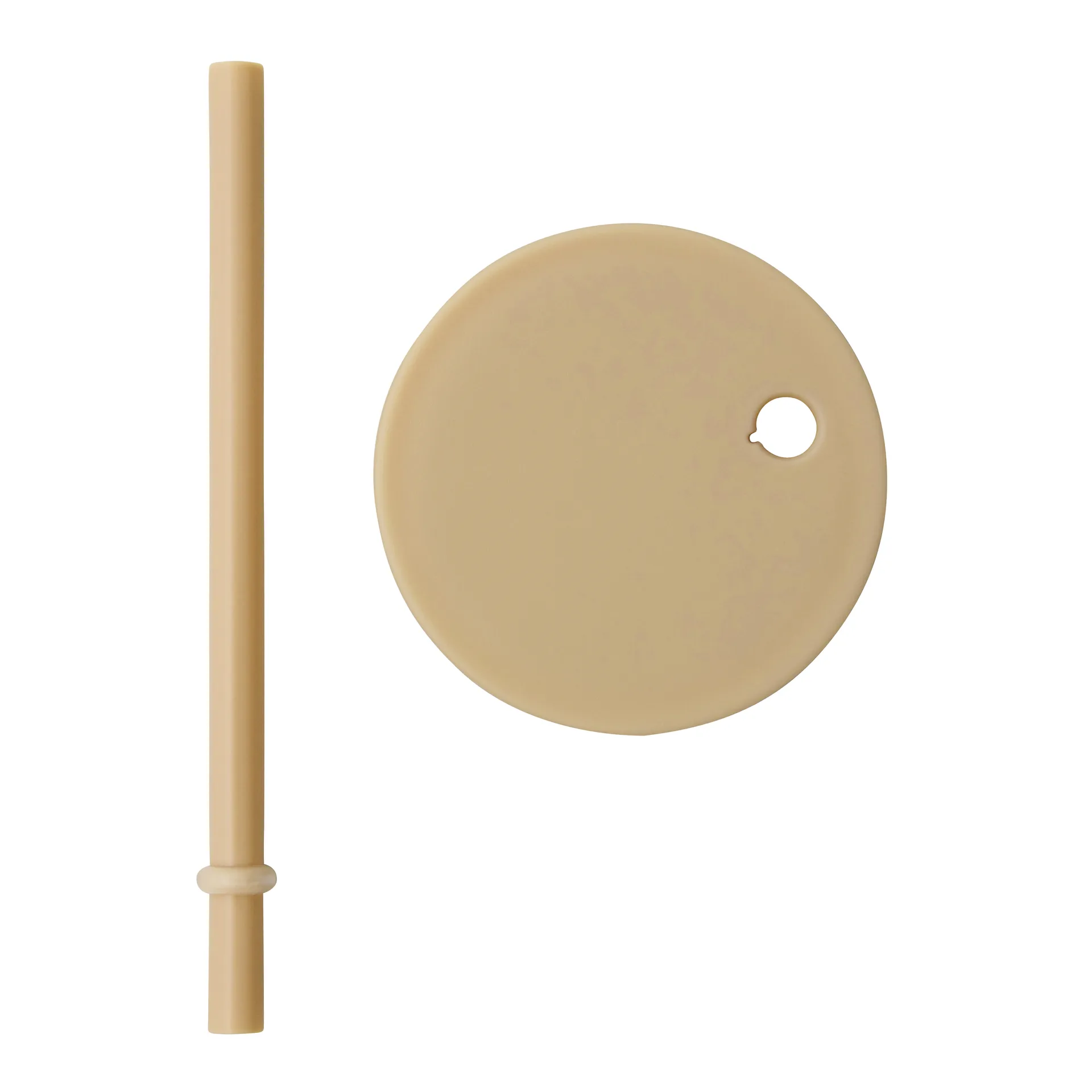 Design Letters 蓋付きストロー, Beige Design Letters | デザインレターズ