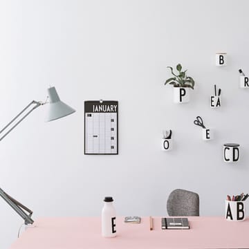 Design Letters マンスリーカレンダー - Black - Design Letters | デザインレターズ