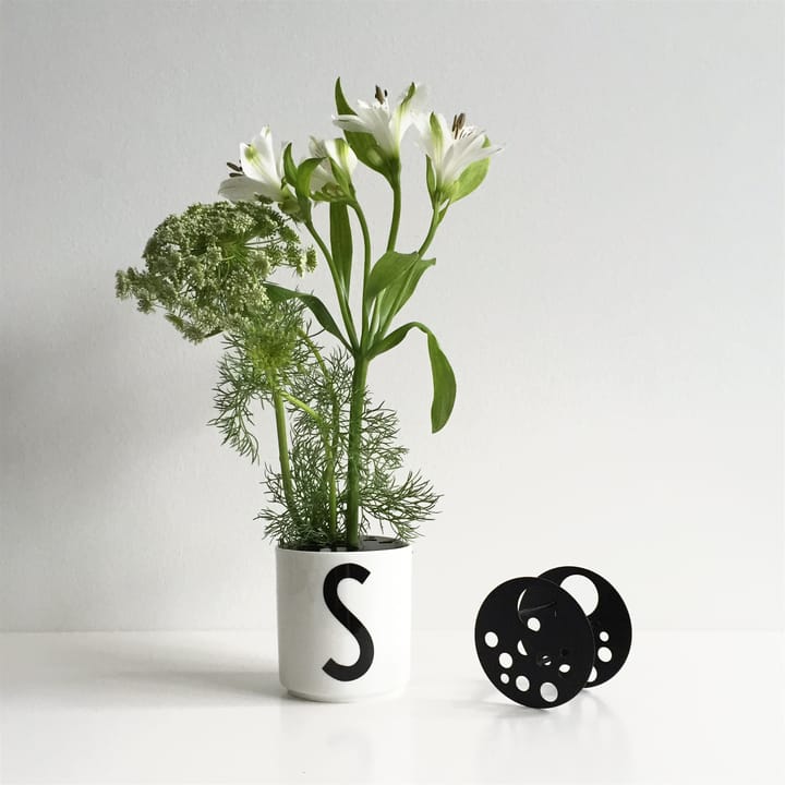 Design Letters フラワー ホルダー, black Design Letters | デザインレターズ