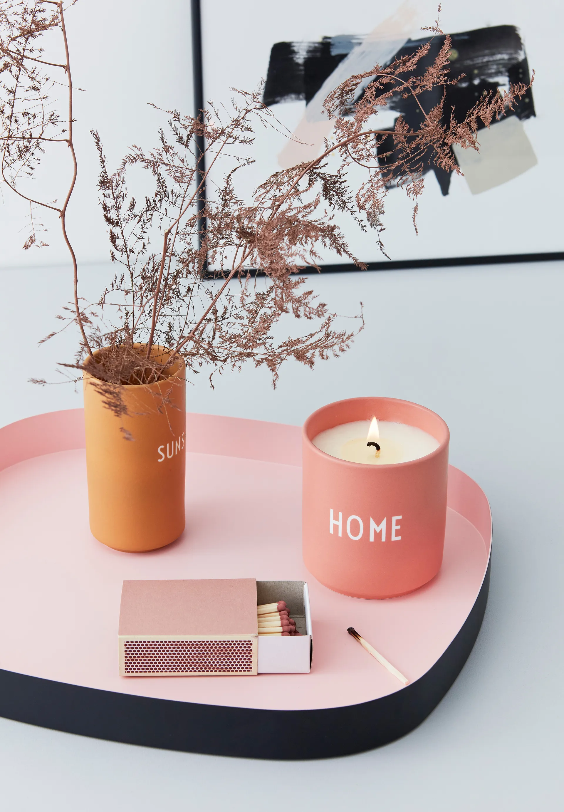 Design Letters 香り付き cande Ø8 cm, Home-nude Design Letters | デザインレターズ