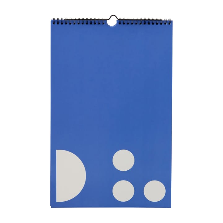 Design Letters マンスリーカレンダー - Cobalt blue - Design Letters | デザインレターズ