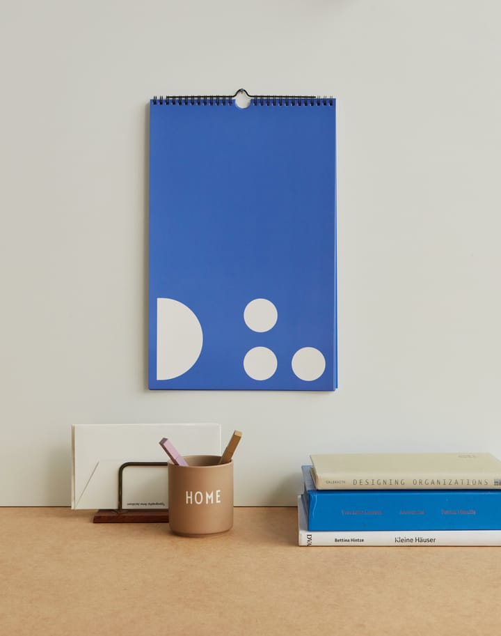 Design Letters マンスリーカレンダー - Cobalt blue - Design Letters | デザインレターズ