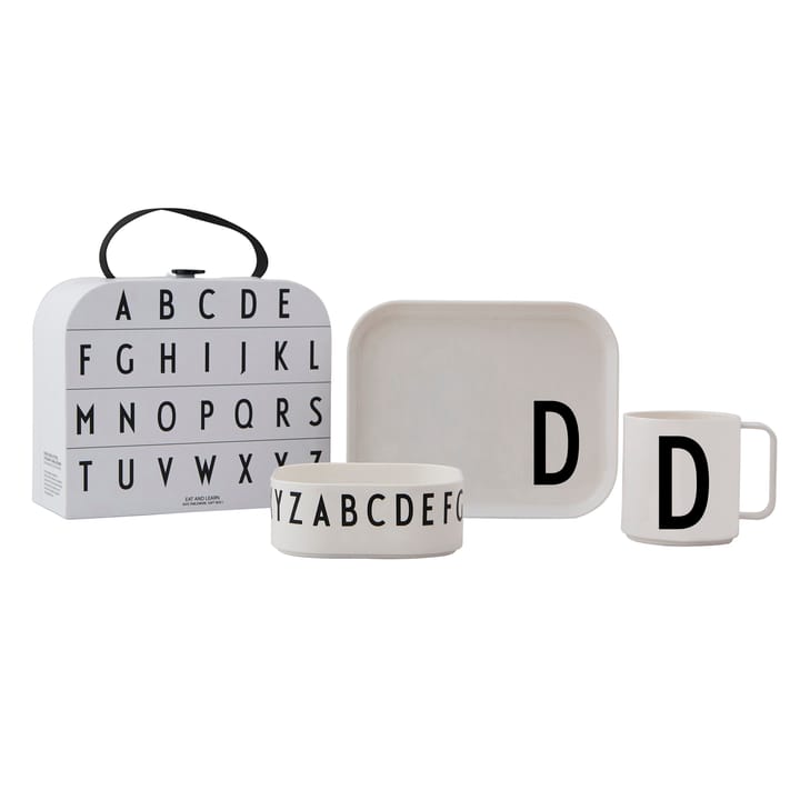Design Letters 子供用ディナーウェア セット - D - Design Letters | デザインレターズ