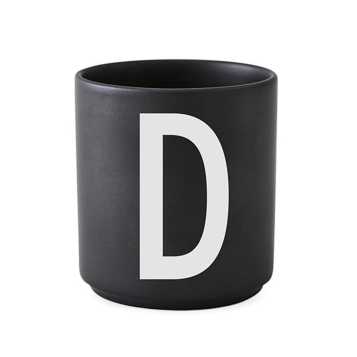 Design Letters カップ ブラック - D - Design Letters | デザインレターズ