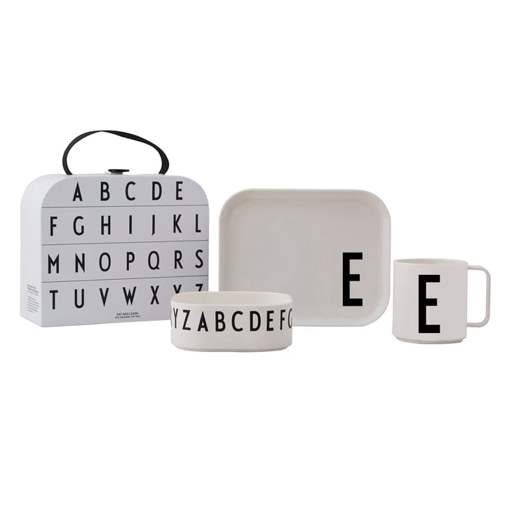 Design Letters 子供用ディナーウェア セ�ット - E - Design Letters | デザインレターズ