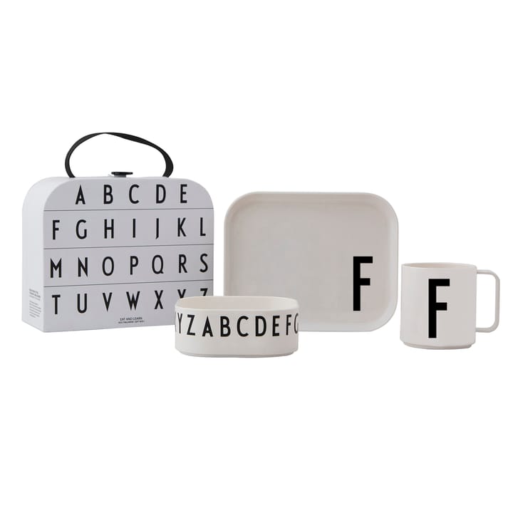 Design Letters 子供用ディナーウェア セット - F - Design Letters | デザインレターズ