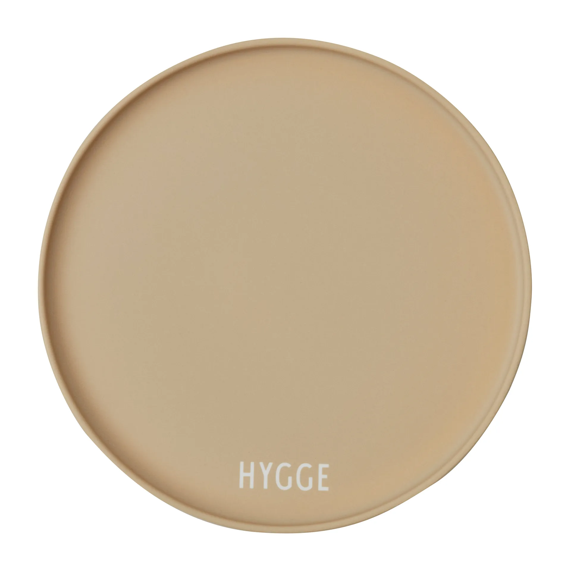 Design Letters favourit プレート Ø22 cm, Hygge-beige Design Letters | デザインレターズ