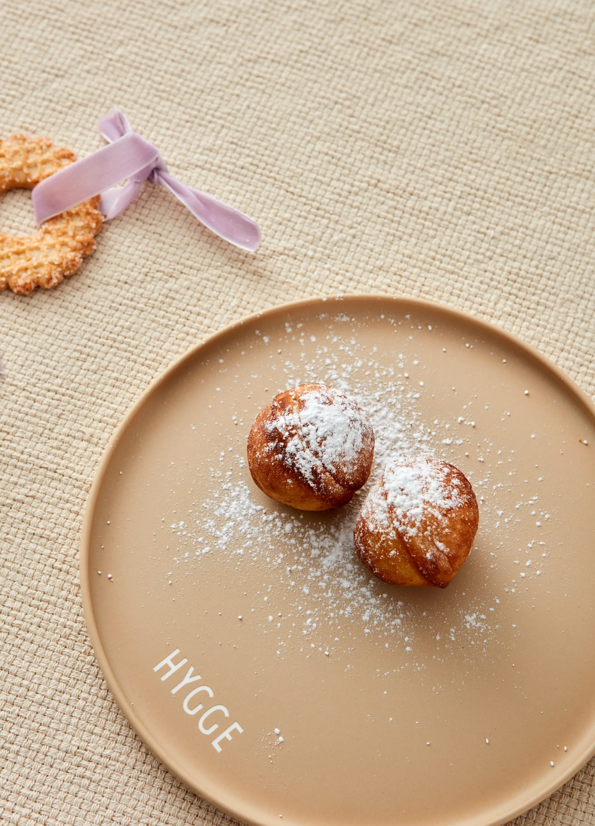 Design Letters favourit プレート Ø22 cm, Hygge-beige Design Letters | デザインレターズ