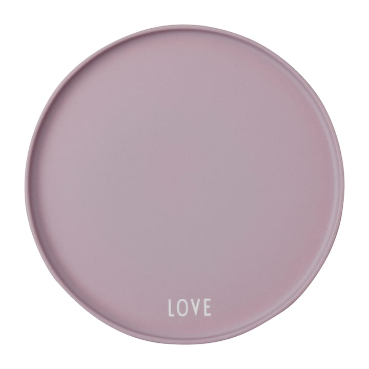 Design Letters favourit プレート Ø22 cm - Love-lavender - Design Letters | デザインレターズ