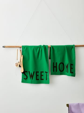 Design Letters キッチンタオル favourite 2ピース - Sweet-home-green - Design Letters | デザインレターズ
