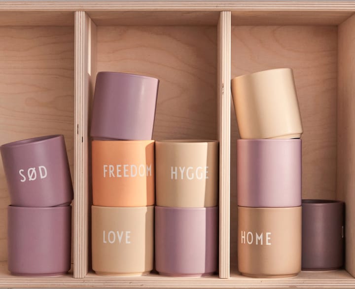 Design Letters favourite カップ 25 cl 2パック, Lavender Design Letters | デザインレターズ