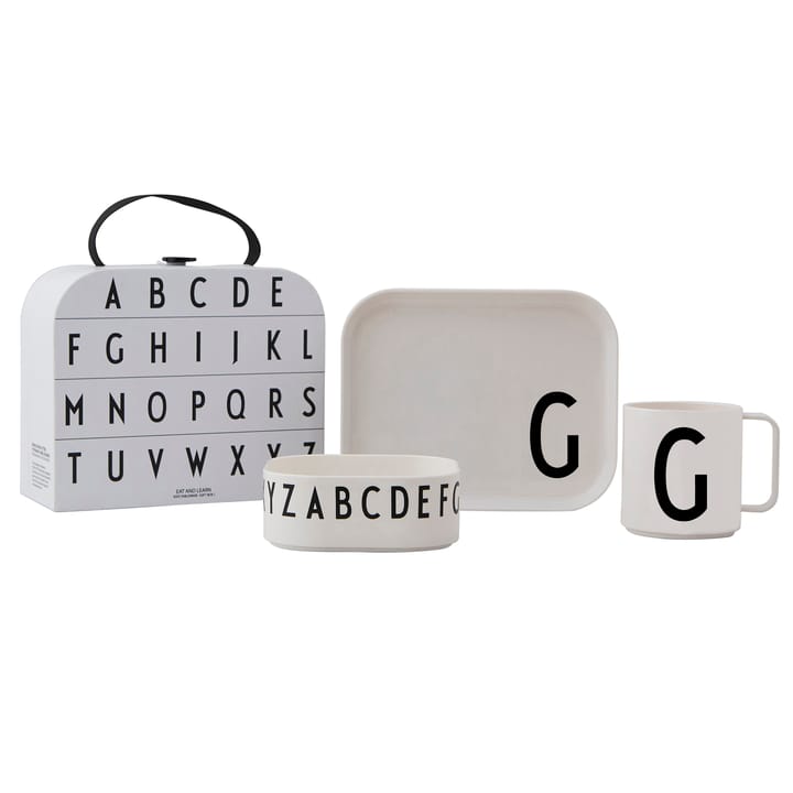 Design Letters 子供用ディナーウェア セット - G - Design Letters | デザインレターズ
