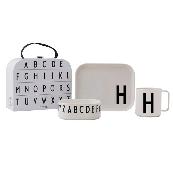 Design Letters 子供用ディナーウェア セット - H - Design Letters | デザインレターズ