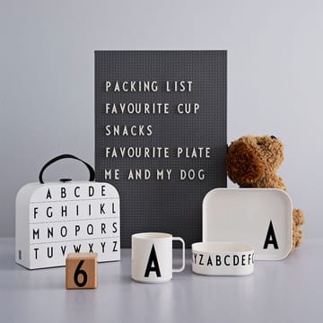 Design Letters 子供用ディナーウェア セット - H - Design Letters | デザインレターズ