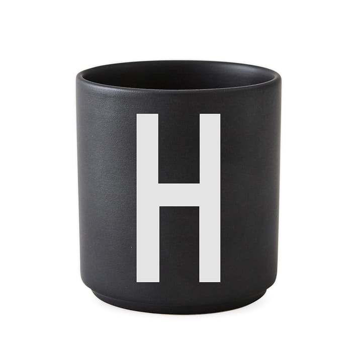 Design Letters カップ ブラック - H - Design Letters | デザインレターズ