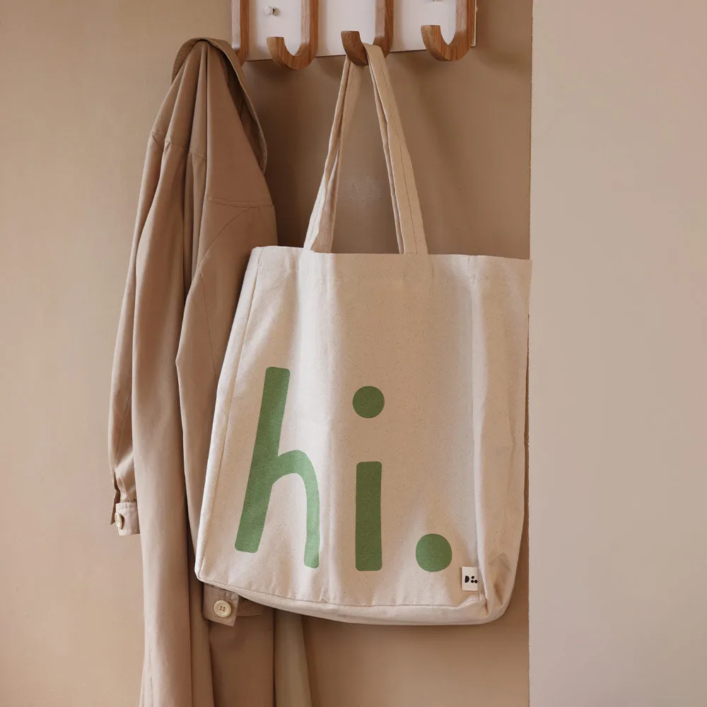 Design Letters hi. バッグ, Green-pink Design Letters | デザインレターズ