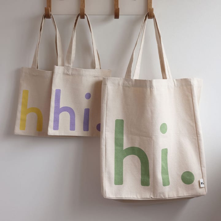 Design Letters hi. バッグ, Green-pink Design Letters | デザインレターズ