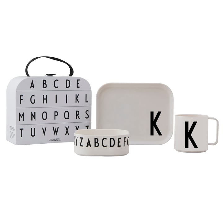 Design Letters 子供用ディナーウェア セット - K - Design Letters | デザインレターズ