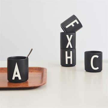 Design Letters カップ ブラック - K - Design Letters | デザインレターズ