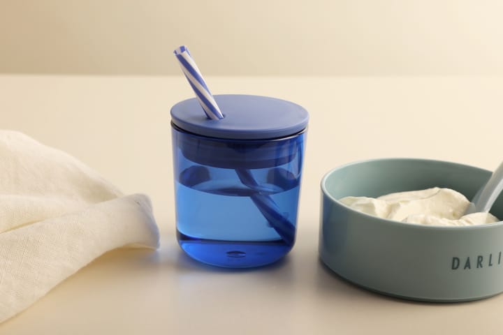 Design Letters Kids Eco ドリンクグラス 2本, Blue Design Letters | デザインレターズ