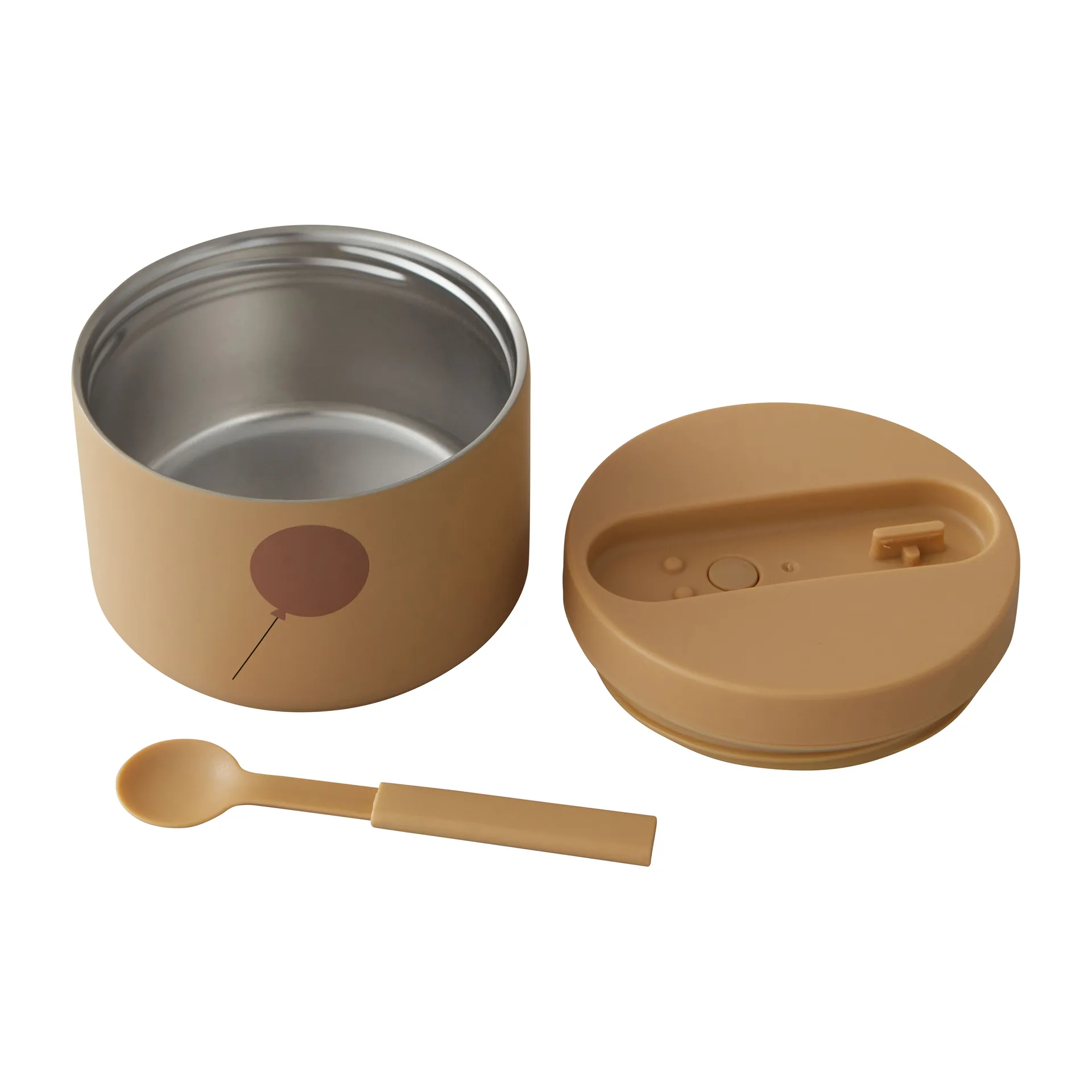 Design Letters サーモスボックス L, Balloon-beige Design Letters | デザインレターズ