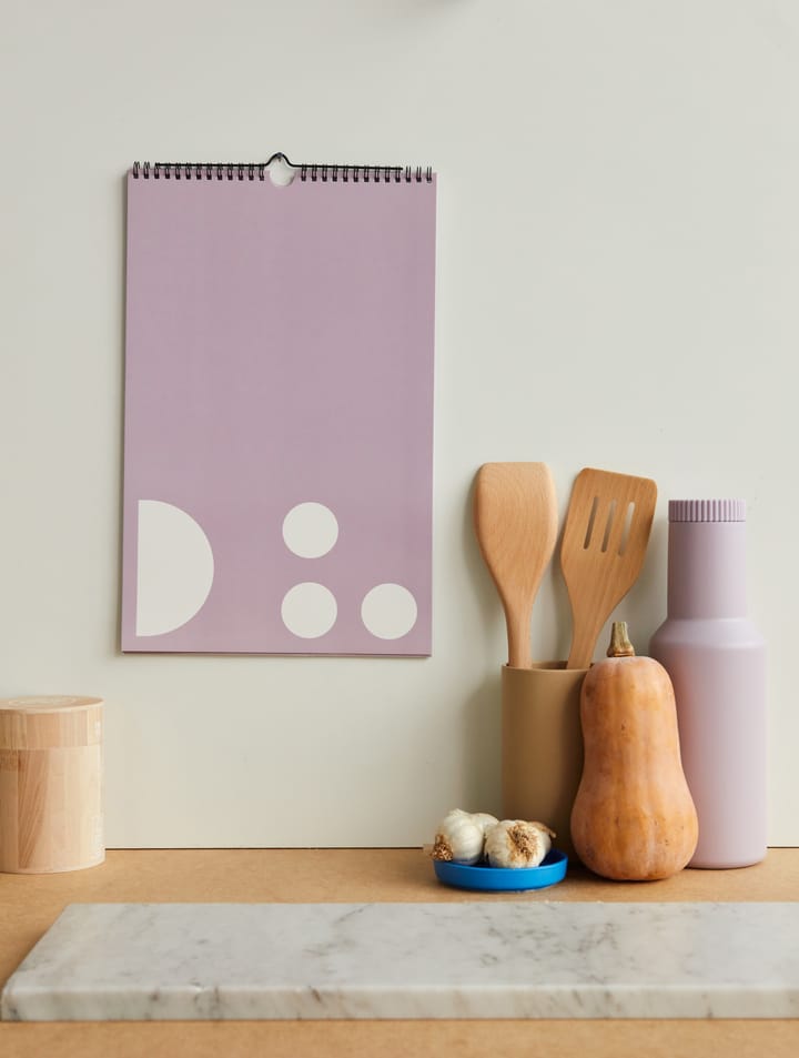 Design Letters マンスリーカレンダー, Lavender Design Letters | デザインレターズ
