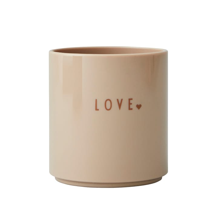 Design Letters フェイバリットカップ ミニ - Love (beige) - Design Letters | デザインレターズ