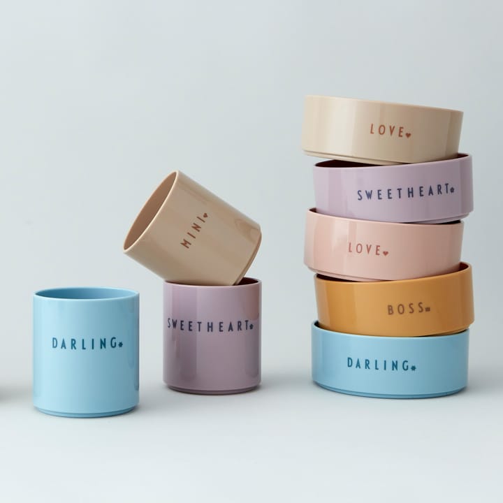 Design Letters フェイバリットカップ ミニ, Love (beige) Design Letters | デザインレターズ