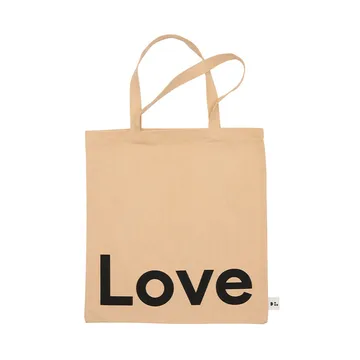 Design Letters トートバッグ - Love-beige - Design Letters | デザインレターズ