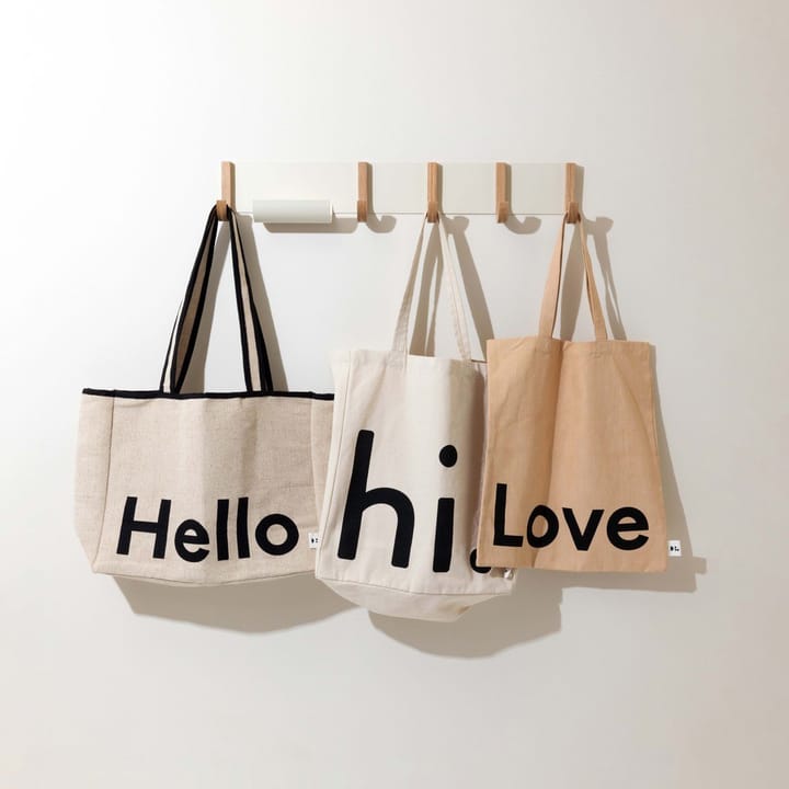 Design Letters トートバッグ, Love-beige Design Letters | デザインレターズ