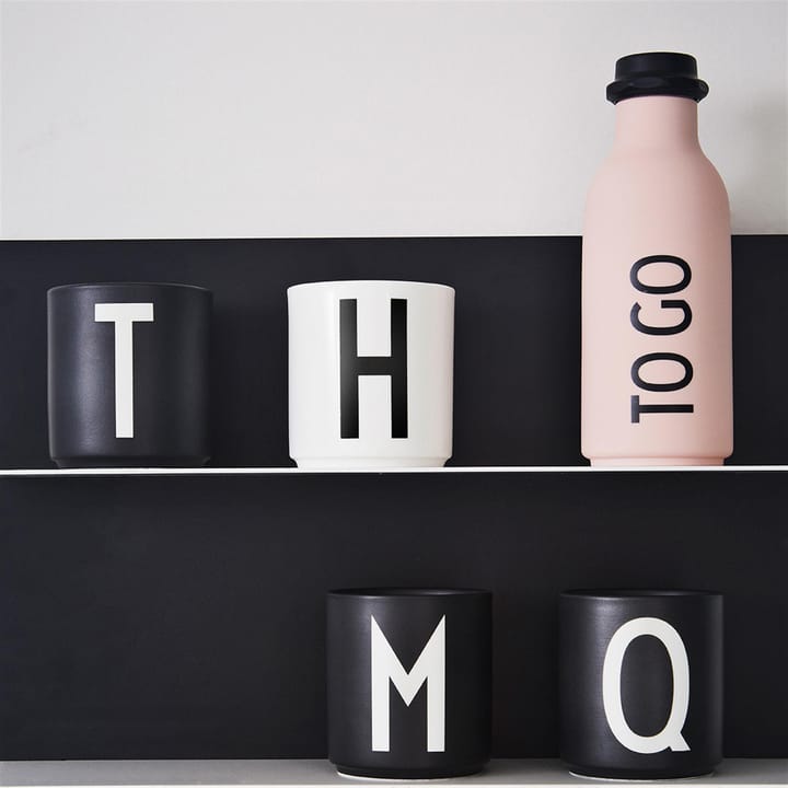 Design Letters カップ ブラック, M Design Letters | デザインレターズ