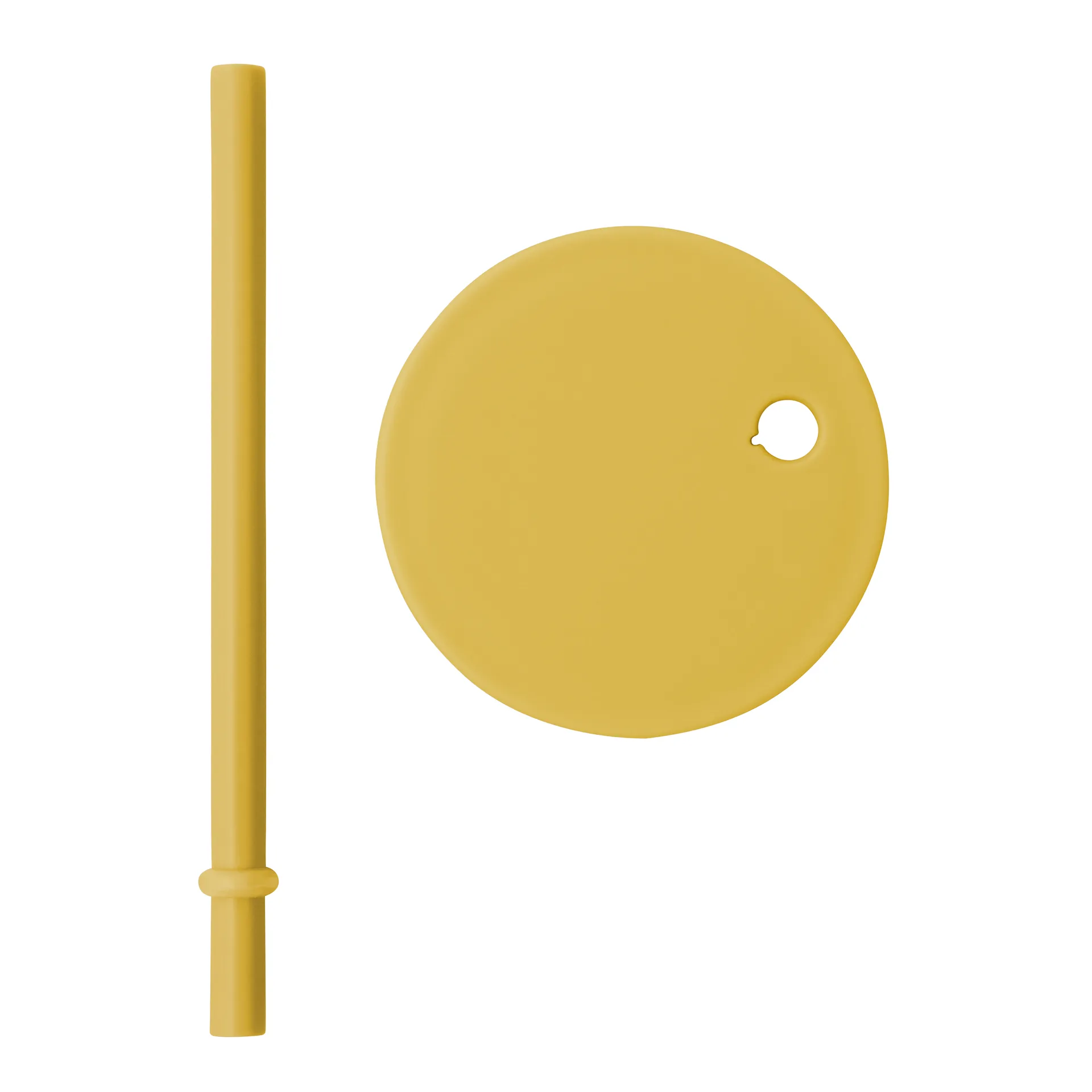 Design Letters 蓋付きストロー, Mustard Design Letters | デザインレターズ