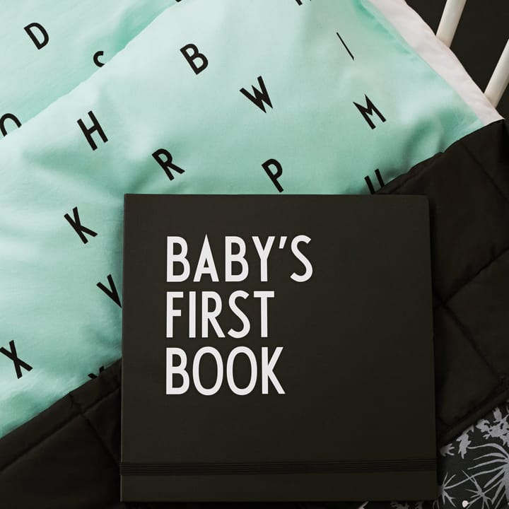 Design Letters My first year book, black Design Letters | デザインレターズ