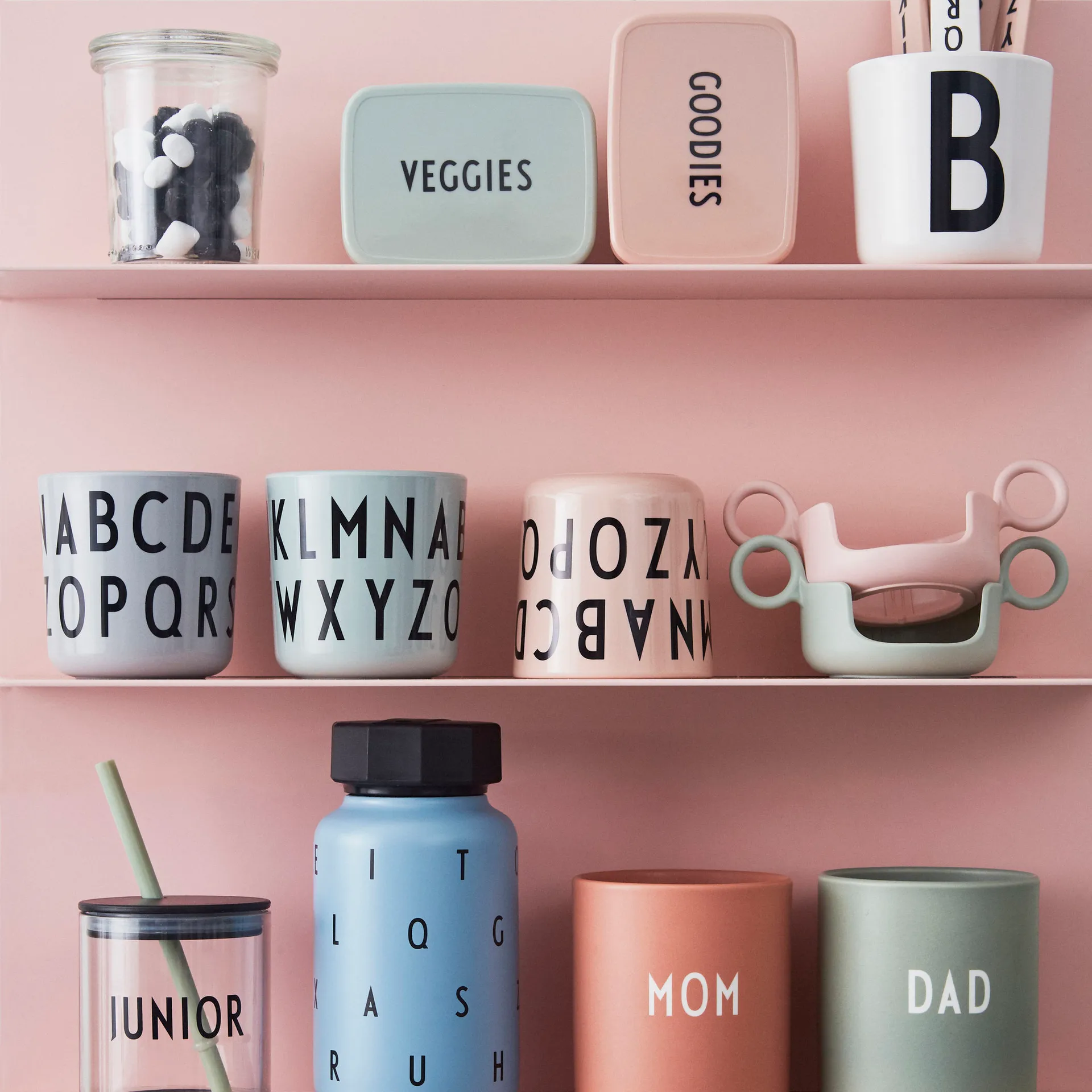 Design Letters スナックボックス (ランチボックス用), nude Design Letters | デザインレターズ