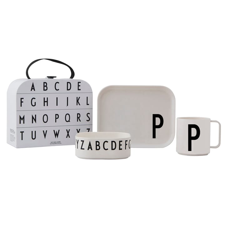 Design Letters 子供用ディナーウェア セット - P - Design Letters | デザインレターズ
