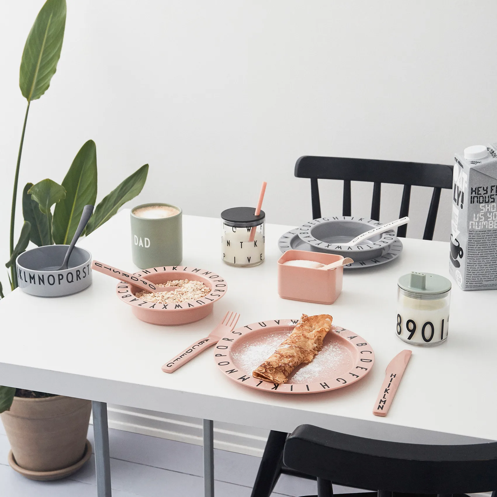 Design Letters キッズ Personal tritan グラス, 123 Design Letters | デザインレターズ