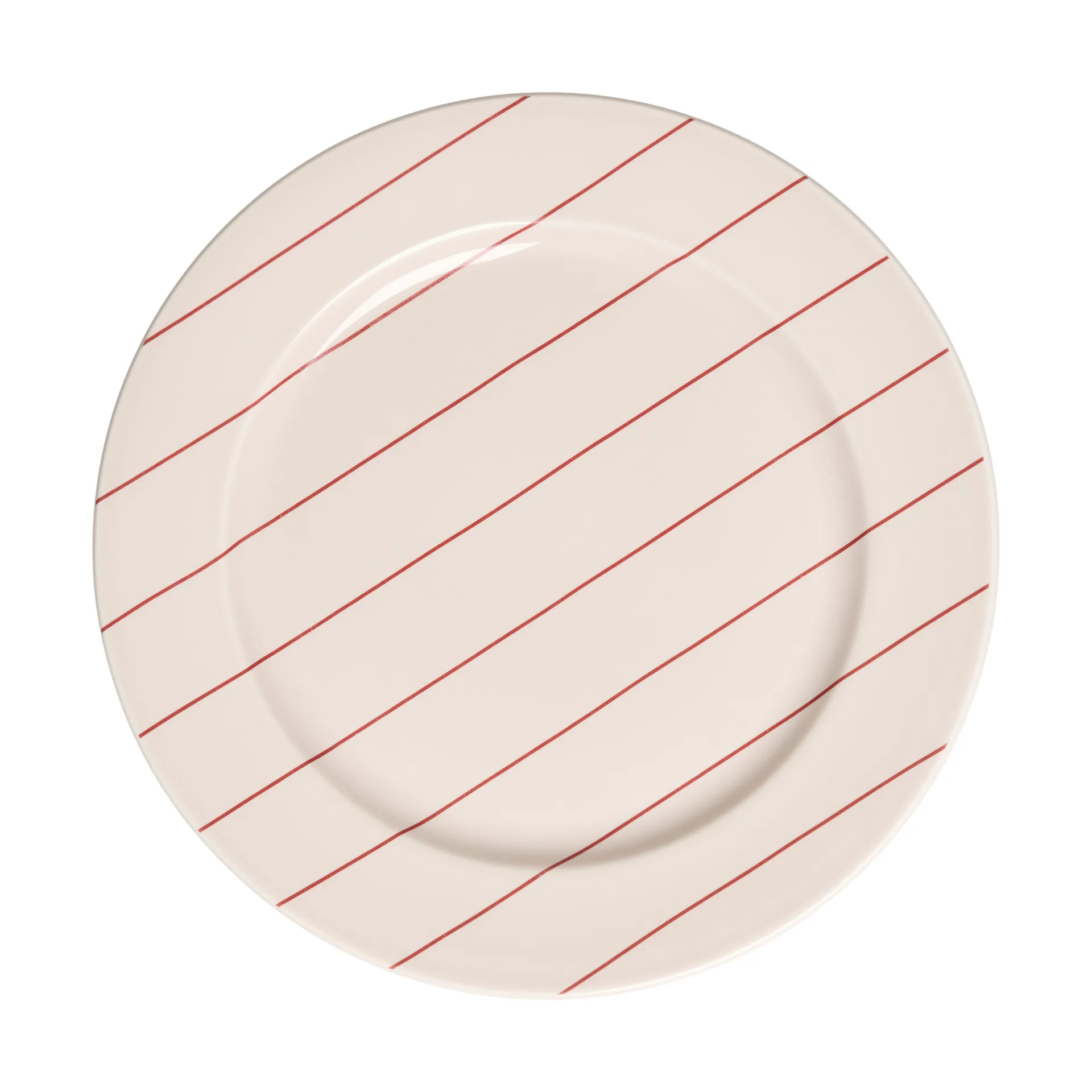 Design Letters Pyjamas プレート Ø23 cm, Faded rose-pastel beige Design Letters | デザインレターズ