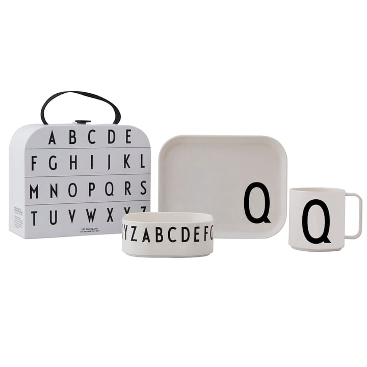 Design Letters 子供用ディナーウェア セット - Q - Design Letters | デザインレターズ