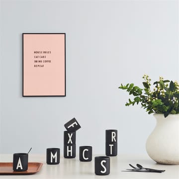 Design Letters カップ ブラック - R - Design Letters | デザインレターズ