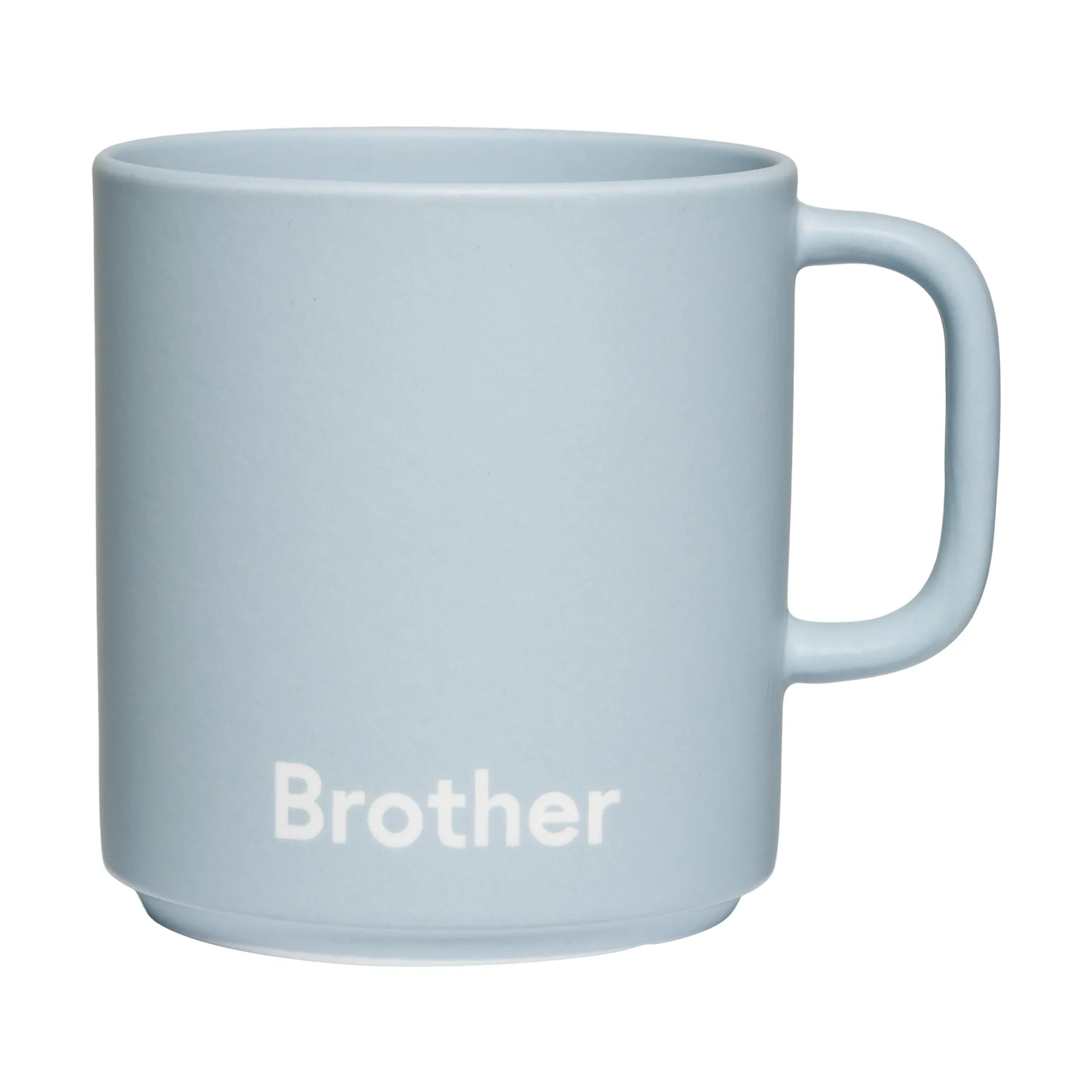 Design Letters VIP フェイバリットカップ ハンドル付き 25 cl, Brother-light blue Design Letters | デザインレターズ